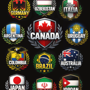 World Soccer/Football T-shirts