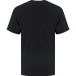 Back view of blank blank t-shirt