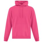 Front view of Blank sangria pink Hoodie