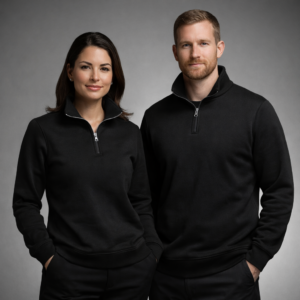 Quarter Zip Sweatshirt Unisex - 1 Print Included